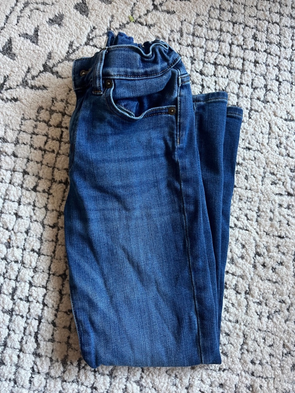 Crewcuts Girls Dark Blue Denim Jeans